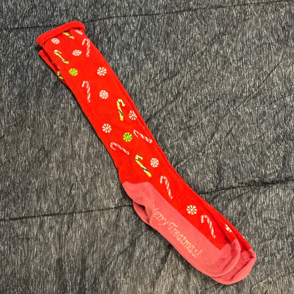 Red Christmas socks